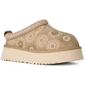 UGG TAZZ SUN STITCH Clog Schlupfschuh, Mule mit Anziehlasche braun 40 EU (9 US)
