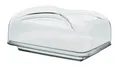 Gocce, Rechteckige Käseglocke  Transparent, 25,5 x 18 x h11,5 cm  27010000