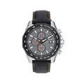 Adora Nautic AN2343 1-205739-001 Herren Uhr Chronograph Edelstahl Leder Quarz 10