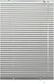 Otto Home Jalousie "Aluminium-Jalousie zum Klemmen" Gr. 26, silber (silberfarben), 175cm, einseitig verschiebbar, 140cm