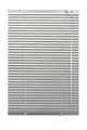 Deco Company Alu-Jalousie ohne Bohren, Zum Klemmen, Inkl. Klemmträgern, Sichtschutz, Lichtschutz, Blendschutz, Aluminium-Jalousie, Silber, 140 x 175 cm