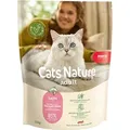 Katzenfutter Hoher Fleischanteil - mera Cats Nature Lachs - Trockenfutter getreidefrei 2kg 2kg