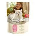 MERA Cats Nature Lachs Premium Katzenfutter Trocken 2kg | Getreidefrei & zuckerfrei | Adult Katzen Trockenfutter hoher Fleischanteil | Dry Cat Food