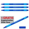 AKTION: Schneider Kugelschreiber Slider Edge blau, Schreibfarbe: blau, 6 St....
