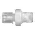 RIEGLER 110903-120.11.603 Gerade Einschraubverschraubung G 1/4 a., für Schlauch 4/6 mm, PFA, 1Stk