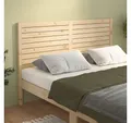 vidaXL Bett, Kopfteil 206x4x100 cm Massivholz Kiefer