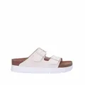 Birkenstock Damen-Sandalen Beige Arizona Papflex, beige, 36 EU