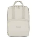 LARKSON Rucksack Damen & Herren Beige - No 6 - Daypack mit 16 Zoll Laptopfach - Rucksäcke für City Schule Business - Schulrucksack Mädchen Teenager - Wasserabweisend