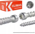 Klimas Holzbauschraube WKPC Doppelgewinde für Aufsparrendämmung Konterlatten 50 Stk.