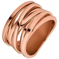 Heideman Fingerring Serpi poliert (Ring, 1-tlg., inkl. Geschenkverpackung), Damenring goldfarben 56 (17.8)