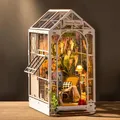 ROLIFE 3D-Puzzle Book Nook Kit, Gartenhaus, 176 Puzzleteile