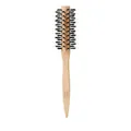 Marlies Möller Haarbürste Medium Round Brush Rundbürste – Mittelgroße Rundbürste für perfektes Styling – Mit Buchenholz & Naturhaar-Borsten – Für mehr Volumen & Fülle – Für kurzes Haar