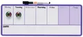 nobo Wochenplaner, (B)360 x (H)140 mm, violett
