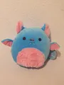 Original Squishmallows Boyle Fledermaus 20 cm cute Kawaii blau niedlich
