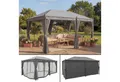 MCW Pergola Calpe, UV-Schutz: UV50+, mit Seitenwand und Moskitonetz