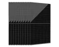 JOLYWOOD Solarmodul 10x 500W Jolywood Solarmodul Hochleistungspanel bifazial Full Black