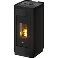 Freepoint Pelletofen FreePoint Pelletofen LIFE Stahl Schwarz 8,5 kW