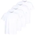 Götzburg Herren T-Shirts mit Rundhals-Ausschnitt | 2 Stück (DE/NL/SE/PL, Alphanumerisch, XXL, Regular, Regular, 4 x weiß)