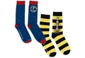 Bavarian Caps Freizeitsocken Bavarian Caps Sockenbox "Lucky Luke" (Freizeitsocken, Freizeitsocken)