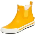SALIHA Damen-Halbstiefel Momo gelb/weiß Gummistiefel gelb 39