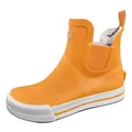 Bockstiegel Damen Gummistiefel Regenstiefel Gummistiefelette Kurzstiefel Momo, Farbe:Gelb, Schuhgröße:EUR 39, Artikel:-3010 gelb/weiß