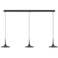 GRAU Falling Leaf Trace Pendelleuchte 3 Pendel Black