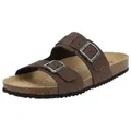Geox Geox Pantoletten Nubukleder Pantolette braun 44 EU