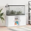 Vidaxl - Aquariumständer Weiß 121x41x58 Cm Holzwerkstoff