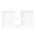 Aquariumständer Weiß 121x41x58 Cm Spanplatte Aquarium Unterstand Terrarium Geste