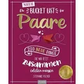 Die NEUE Bucket List für Paare