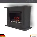 Ethanolkamin Kamin Gelkamin Modell Emily Premium Granit dunkel incl 21 teil. Set