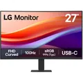 LG 27U421A-B TFT-Monitor schwarz 27 Zoll VA-Display Curved 5ms 100Hz USB-C HDMI