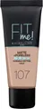 MAYBELLINE NEW YORK Foundation FIT ME! MATTE + PORELESS MAKE-UP, für einen natürlich mattierten Teint, leichte bis mittlere Deckkraft