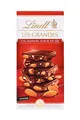 Lindt Schokolade Les Grandes Salz-Mandel | 150 g Tafel | Ganze gesalzene Mandeln und karamellisierte Mandel-Stückchen in feinherber Schokolade | Schokoladentafel | Schokoladengeschenk