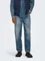 ONLY & SONS Regular-fit-Jeans ONSEDGE STRAIGHT BROMO 0017 DOT DNM NOOS