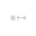 Thomas Sabo Ohrstecker Damen Classic Pavé Weiss Silber H1547-051-14