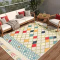 Tapiso Teppich PATIO Outdoor – Balkon und Terrassen Teppich, wetterfest & pflegeleicht 200 x 300 cm