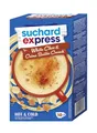 Suchard Express White Choc & Creme Brûlée Crunch, Trinkschokolade, 10x 15g Sticks, einzelne Tassen-Portionen, Heiß & Kalt genießen