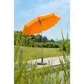 Schneider Sonnenschirm, Orange, Textil, 200x220x200 cm, höhenverstellbar, lichtecht, Knickgelenk, UV-beständig, verrottungsfest, Sonnen- & Sichtschutz, Sonnenschirme, Sonnenschirme rund
