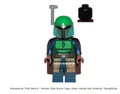 Mandalorian Tribe Warrio - LEGO Star Wars Minifigur - sw1078 (75267)