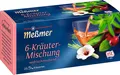 Meßmer Tee 6 Kräuter Mischung - Kräutertee - 25 Beutel