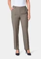 GOLDNER Stoffhose Knitterarme Hose Anna mit SilverFresh-Ausrüstung