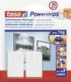 tesa Klebestrip Bilder Powerstrip weiß, 2 Stück  Klebenagel