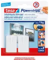 2 tesa Powerstrips Bilder-Nagel, weiß, Haltekraft: max. 1 kg