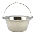 Gulaschkessel Gulasch Ungarisch Edelstahl 14 L +Kochlöffel Perfect Home