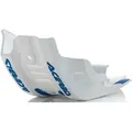 Acerbis 0021755 Husqvarna/KTM, Motorschutzplatte - Weiß/Blau