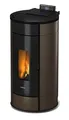 Kleining Pelletofen Kaminofen Globe, Seitenverkleidung mokka (10,5 kW)
