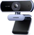 UGREEN Webcam Full HD 1080P/30fps USB A Webcam mit Mikrofon, Fixfokus