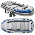 Schlauchboot Set Excursion 5 + Paddel + Pumpe Angelboot für 5 Personen von INTEX
