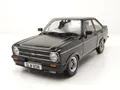 Ford Escort MK2 RS Mexiko RHD 1976 schwarz Modellauto 1:18 Sun Star